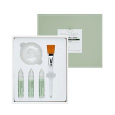 Immunity Time 螺旋藻酵素泡泡面膜 7g 3入+刷子+容器, 1套