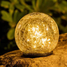 球形燈別墅景觀戶外, 暖色