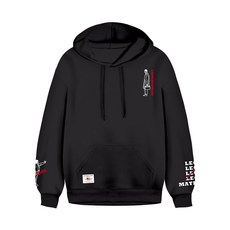 NEOZZANG YTCLOSET 等待的男人 刷毛連帽T恤