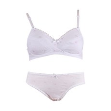 CL STORY 女童發育期第2階段印花內衣+內褲