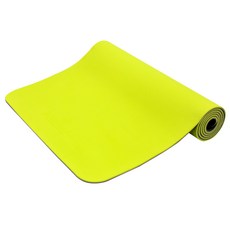 GOMUNARA TPE 雙色雙面瑜珈墊, 蜜糖萊姆