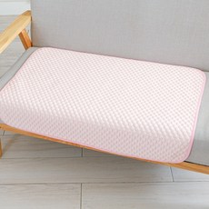 파스텔펫 반려동물 컬러 엠보메쉬 매트, 핑크, 1개