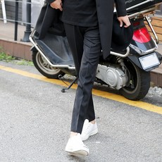 男款合身9分西褲