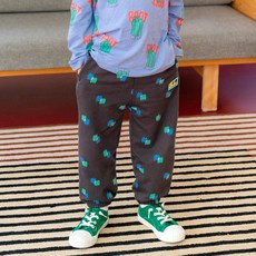 Lala Amang 男童款M&M慢跑褲
