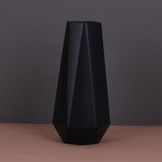 더플로우커머스 심플한 유럽스타일 플라스틱 화병, 블랙