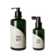 healing moen 強健髮根集中護髮組 洗髮精 500ml+頭皮水 150ml, 1套