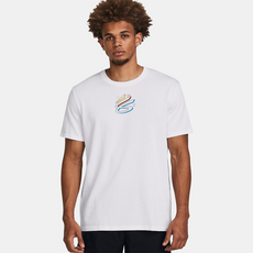 언더아머 남성용 커리 ICDAT 헤비웨이트 티셔츠1383867-100