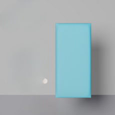 Misoroun 緩衝牆墊, 天藍色