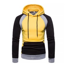 Market A 三色配色連帽T恤