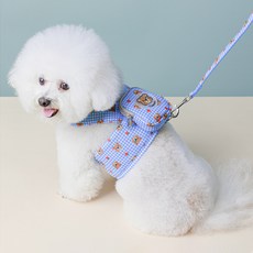 Lanboer 狗狗Very Bear背包胸背帶, 藍色