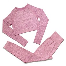 Ahope 女性緊身瑜珈服上衣下褲套裝