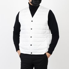 CONFIAR 男款超輕量V領鋪棉背心 TC0305