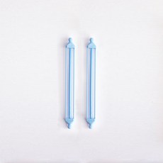 Clover 可樂牌 亞娜三葉草編織針小號 55-230 2p, 藍色, 1個