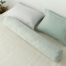 Amante May復古糖果色半超細纖維長抱枕套 糖果米色 20 x 110 公分