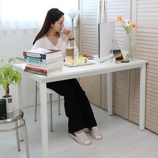 가구느낌 준테이블, 화이트화이트