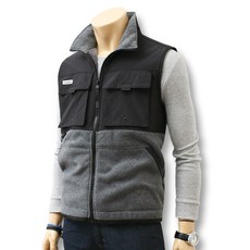 BLUEFORCE 男式 Pleaneck 合身抓絨背心