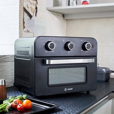 L'EQUIP 氣炸烤箱 20L, 黑色, LAF-MO2002 黑色