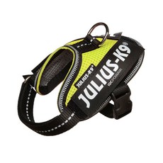 JULIUS-K9 POWAIR Harness 極透氣胸背帶 超輕3D網眼織物, 螢光, 1個