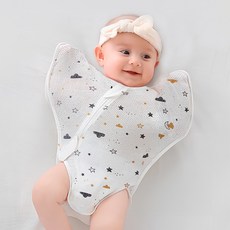 스타빈 신생아용 지퍼 메쉬 수트 속싸개 S