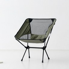 CAMPOL 露營折疊椅, 1個, 卡其色