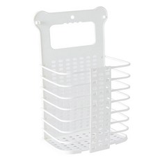 多用途收納洗衣籃兼層架籃 YT_RA1396, 白色, 1個