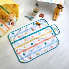 모던하우스 키즈피크닉 1인용 방수매트, 써니그린, 1개