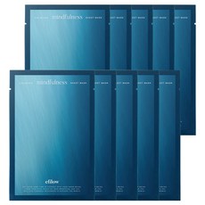 Efilow 舒緩保濕正念面膜, 1盒, 10片