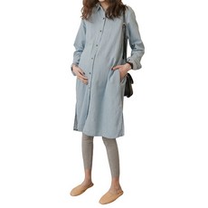 루나글램 데님 임산부 원피스 POI08