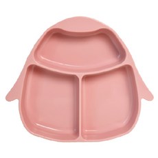 CHOUCHOUATTI 嬰兒副食品矽膠吸附餐盤, 印度粉, 1個, 單品