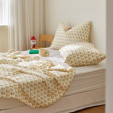 maatila 印花人造絲夏季薄被, 雛菊