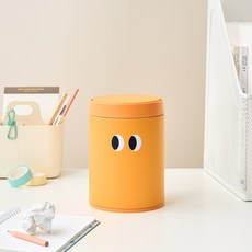 Modern House i-pop 一鍵式迷你垃圾桶 1.5L, 橘色