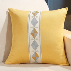 Moment 簡約緞面菱形圖案抱枕 CJ-BR20, 混色