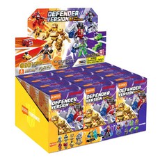 BLOKEES 布魯可 變形金剛 可動積木公仔 星辰版 第二彈 12個, 1盒