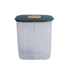 잡곡 쌀 시리얼 밀폐 보관 용기, 블루