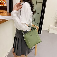 아트조이 DIY 마이 큐브백 만들기 가죽공예 세트, 1세트, 그린티