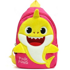 Pinkfong 鯊魚寶寶刺繡斜背包 WP-B46-PINK