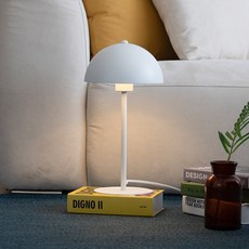 Forlight LED燈泡 + Carina單立式檯燈組, 白色+燈泡色