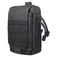 ETUDIER 戰術手機腰帶包, 黑色, 1個