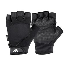 adidas 愛迪達 高性能健身手套, 1套, 黑色