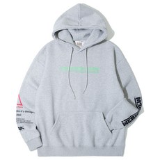 크루클린 리미티드 오버핏 후드 티셔츠 HRL-928