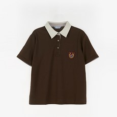 校服Mall配色短袖校服領T恤