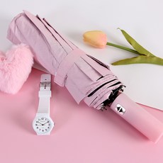 발랑스 프리미엄 암막 접이식 12단 방풍살대 3단 원터치 자동 양산 우산 VCU-001