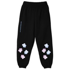 VENHIT PASTEL FLOWER棉質四季訓練慢跑褲