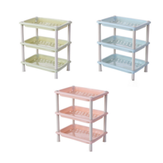 Nature Times方形多功能廚房浴室置物架 3種組, 1組