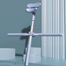 soonZAM 瑜珈體態背部肩部伸展棒, 藍色, 1入