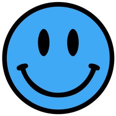 Play about DIY彩繪圓形笑臉組, 藍色