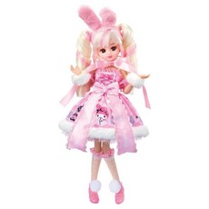 TAKARA TOMY Licca 莉卡娃娃 甜蜜粉紅美樂蒂洋娃娃 LA22617, 混和顏色, 1個