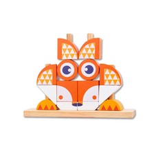 동물 끼우기 블럭, 여우, 1개