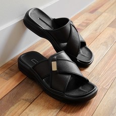 男款Radelro交叉拖鞋, 黑色, 280