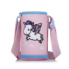 Hanbomnuri 斜背肩帶水瓶收納包, 1個, 獨角獸